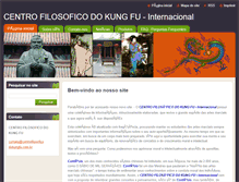 Tablet Screenshot of centrofilosoficodokungfu.com.br